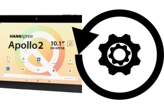 Zurücksetzen oder reset a HANNspree Pad 10.1 Apollo 2