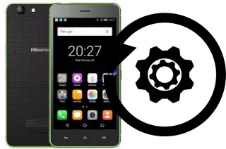 Zurücksetzen oder reset a HiSense C30 Lite