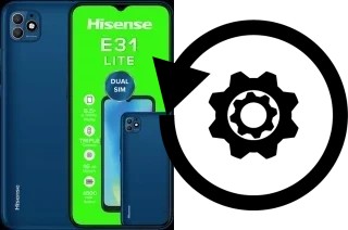 Zurücksetzen oder reset a HiSense E31 LITE