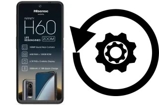 Zurücksetzen oder reset a HiSense H60 Zoom