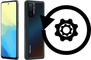 Zurücksetzen oder reset a HiSense INFINITY H50S 5G