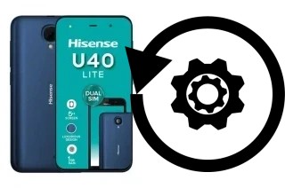 Zurücksetzen oder reset a HiSense U40 Lite