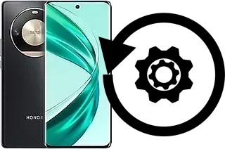 Zurücksetzen oder reset a Honor X50 Pro