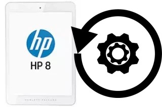 Zurücksetzen oder reset a HP 8