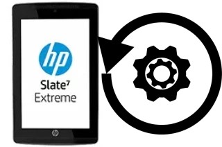 Zurücksetzen oder reset a HP Slate7 Extreme