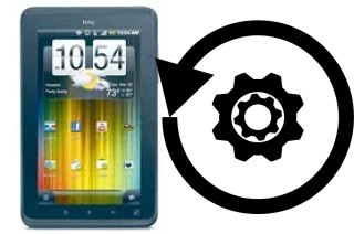 Zurücksetzen oder reset a HTC EVO View 4G