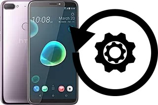 Zurücksetzen oder reset a HTC Desire 12+