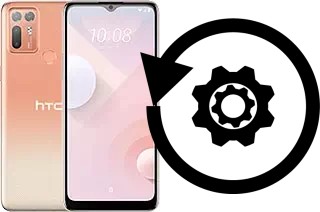 Zurücksetzen oder reset a HTC Desire 20+