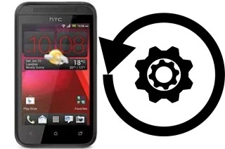 Zurücksetzen oder reset a HTC Desire 200