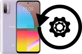 Zurücksetzen oder reset a HTC Desire 21 Pro 5G