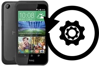 Zurücksetzen oder reset a HTC Desire 320