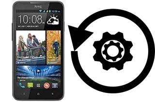 Zurücksetzen oder reset a HTC Desire 516 dual sim