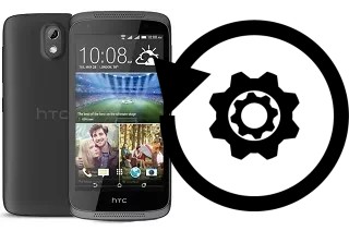 Zurücksetzen oder reset a HTC Desire 526G+ dual sim