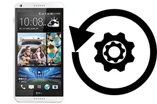 Zurücksetzen oder reset a HTC Desire 816