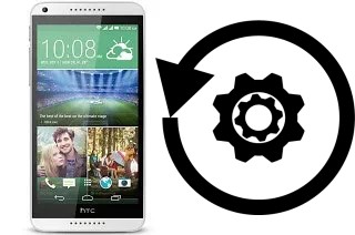 Zurücksetzen oder reset a HTC Desire 816 dual sim