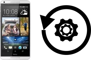 Zurücksetzen oder reset a HTC Desire 816 Dual