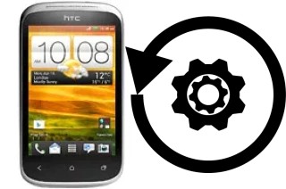 Zurücksetzen oder reset a HTC Desire C