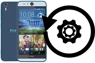 Zurücksetzen oder reset a HTC Desire Eye