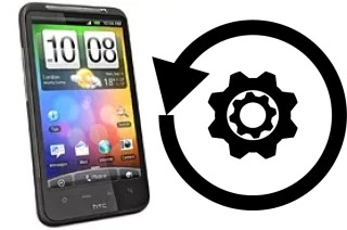 Zurücksetzen oder reset a HTC Desire HD