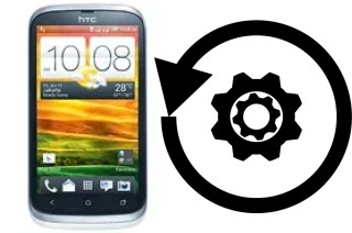 Zurücksetzen oder reset a HTC Desire V