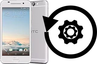 Zurücksetzen oder reset a HTC One A9