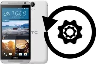 Zurücksetzen oder reset a HTC One E9