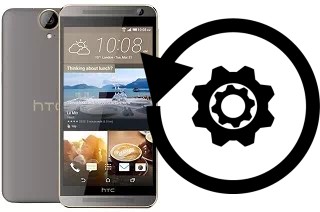 Zurücksetzen oder reset a HTC One E9+