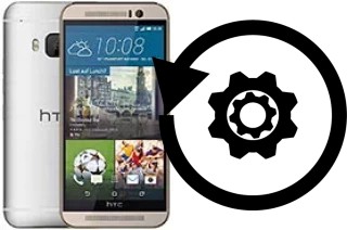 Zurücksetzen oder reset a HTC One M9