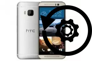 Zurücksetzen oder reset a HTC One M9e