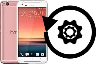 Zurücksetzen oder reset a HTC One X9