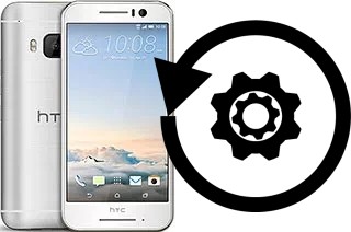 Zurücksetzen oder reset a HTC One S9