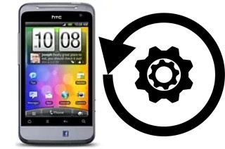 Zurücksetzen oder reset a HTC Salsa