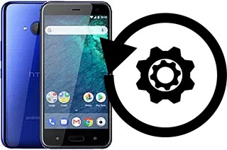 Zurücksetzen oder reset a HTC U11 Life