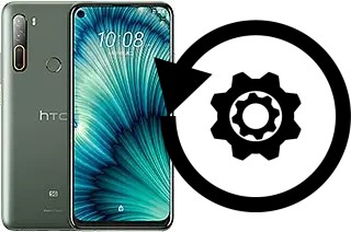 Zurücksetzen oder reset a HTC U20 5G