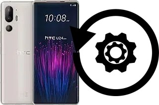 Zurücksetzen oder reset a HTC U24 Pro