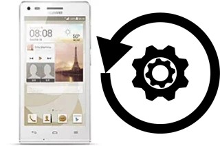 Zurücksetzen oder reset a Huawei Ascend G6