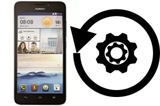 Zurücksetzen oder reset a Huawei Ascend G630