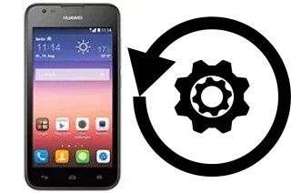 Zurücksetzen oder reset a Huawei Ascend Y550