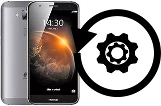 Zurücksetzen oder reset a Huawei G7 Plus