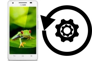 Zurücksetzen oder reset a Huawei Honor 3