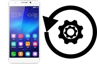 Zurücksetzen oder reset a Huawei Honor 6