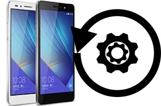 Zurücksetzen oder reset a Huawei Honor 7