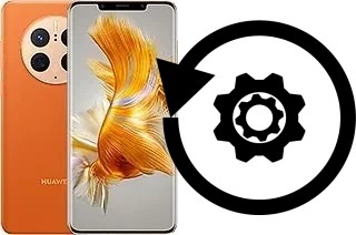 Zurücksetzen oder reset a Huawei Mate 50 Pro