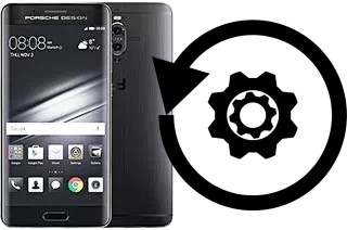 Zurücksetzen oder reset a Huawei Mate 9 Porsche Design