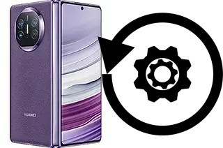 Zurücksetzen oder reset a Huawei Mate X5
