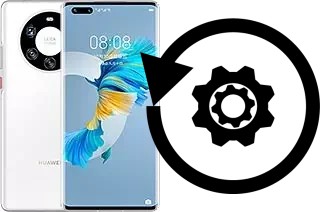 Zurücksetzen oder reset a Huawei Mate 40 Pro+