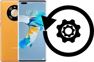 Zurücksetzen oder reset a Huawei Mate 40 Pro