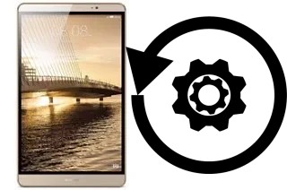 Zurücksetzen oder reset a Huawei MediaPad M2 8.0