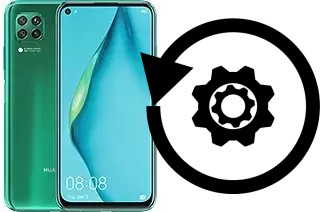 Zurücksetzen oder reset a Huawei P40 lite