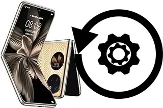 Zurücksetzen oder reset a Huawei P50 Pocket